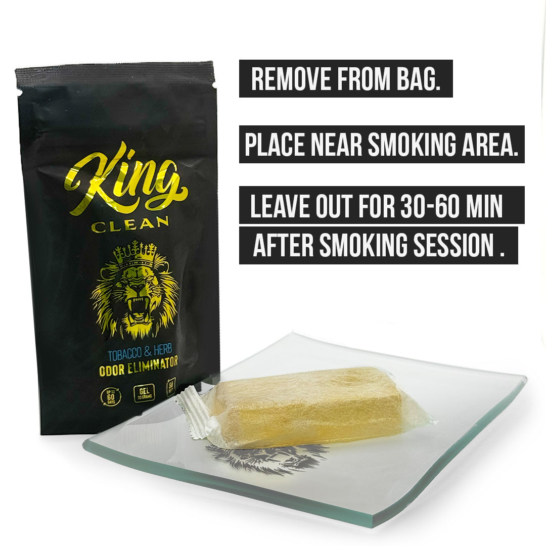 TOBACCO & HERB SMOKE ODOR ELIMINATOR - 100% Satisfaction Guarantee or your money back!